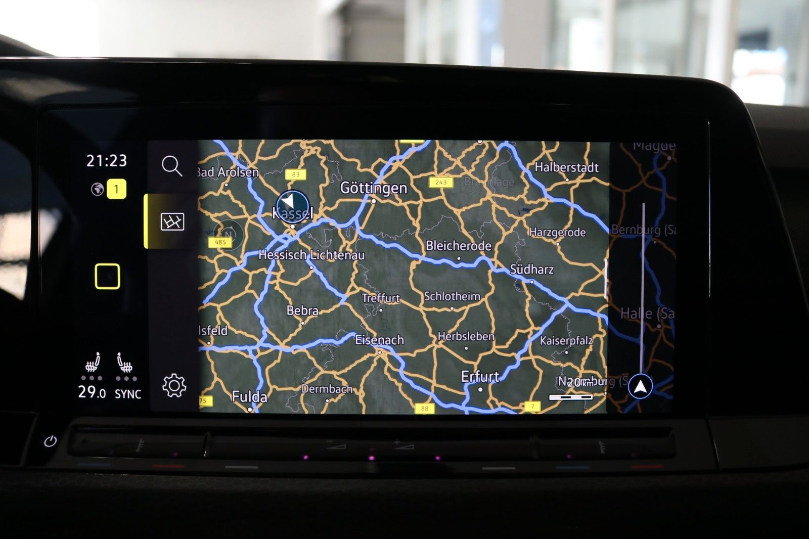Volkswagen Golf VIII GTD AHK HUD STHZ Matrix Pano Kamera