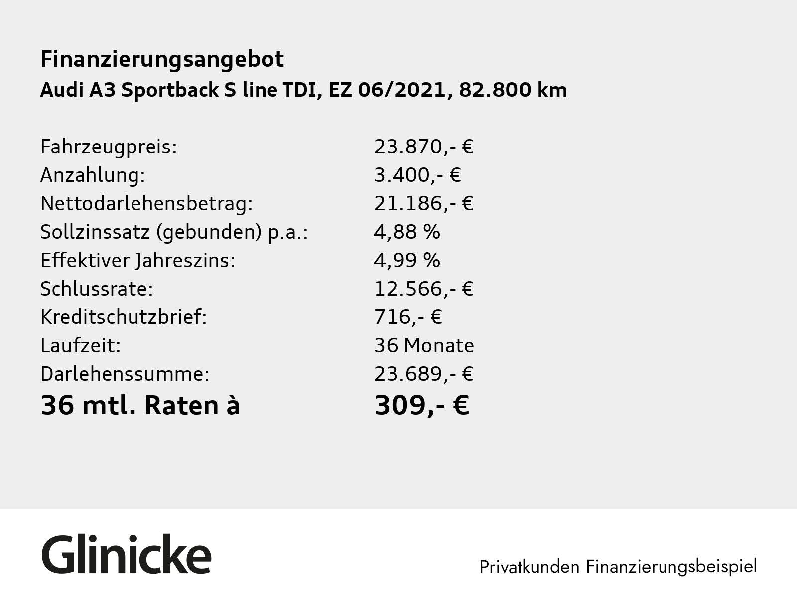 Audi A3 Sportback 30 TDI S line - Samsaru's Car Outlet
