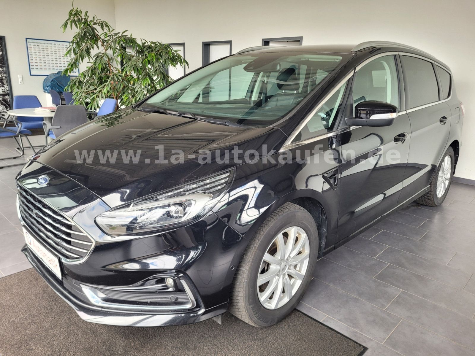 Ford S-Max FHEV Titanium m. Leder/ACC/LED/Kamera