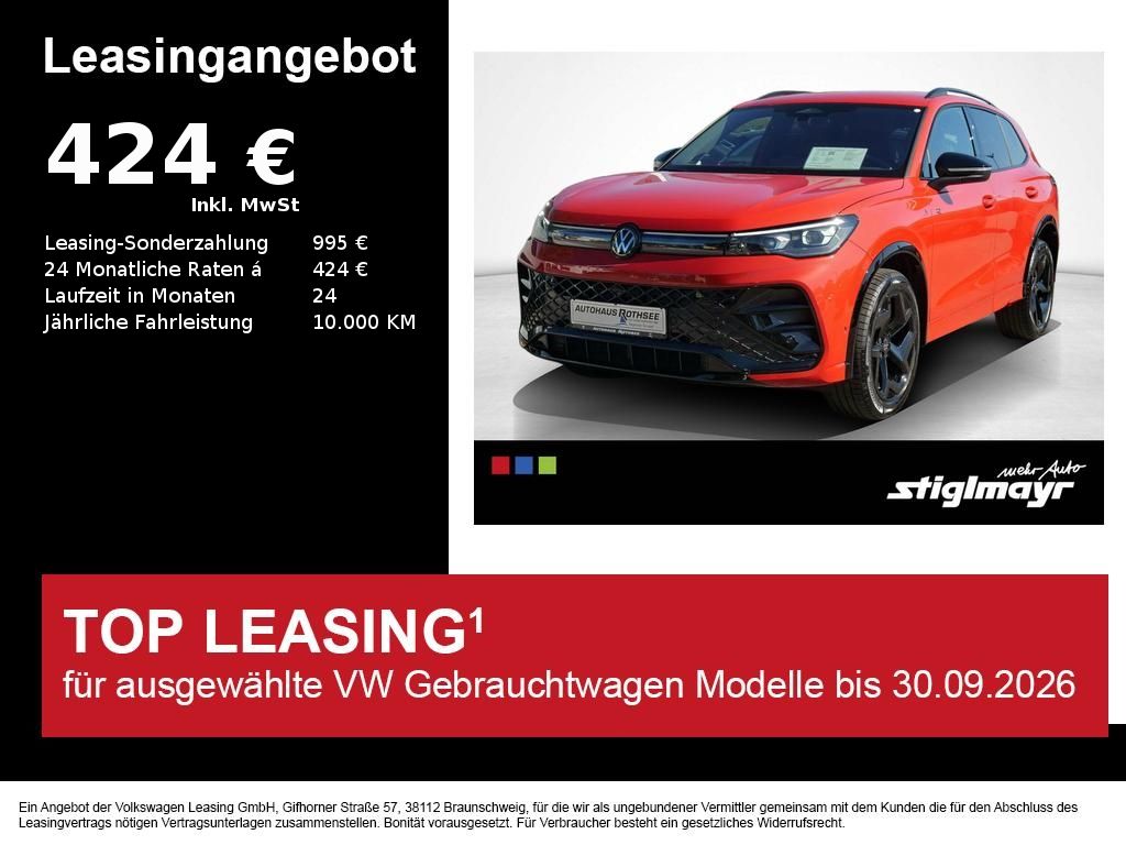Volkswagen Tiguan R-line TSI 4Motion AHK+DCC+IQ-LIGHT+LEDER
