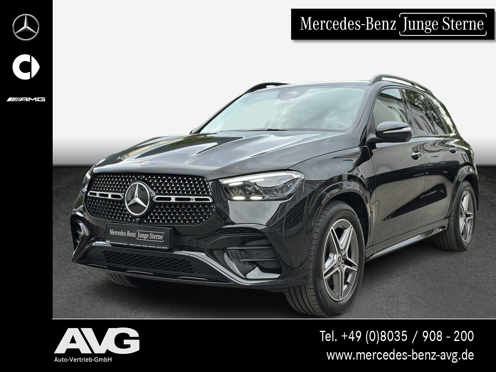 Mercedes-Benz GLE 300 d 4M AMG Pano AHK Burm. Airmatic Night