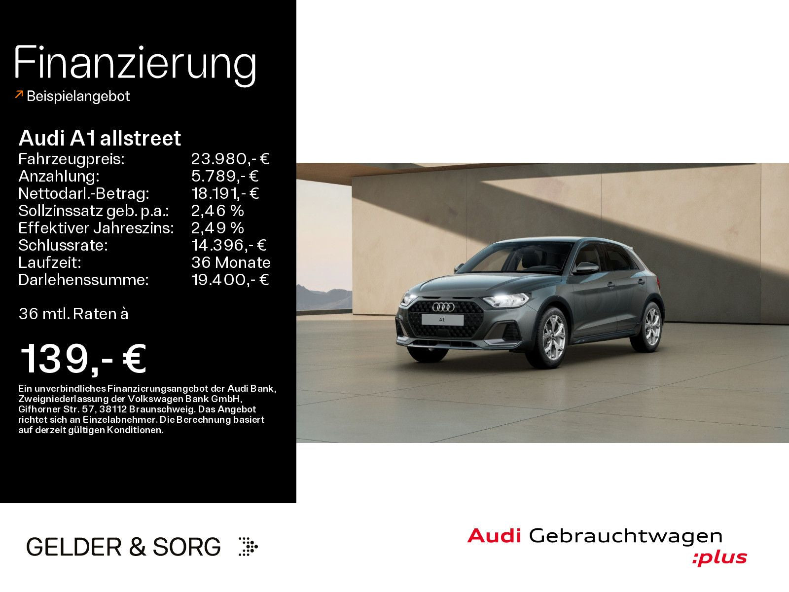 Audi A1 allstreet 30 TFSI S line - Samsaru's Car Outlet