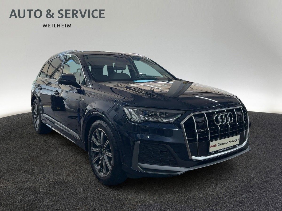 Audi Q7 50 TDI S line qua. AHK ARL B&O HUD Matrix Pan
