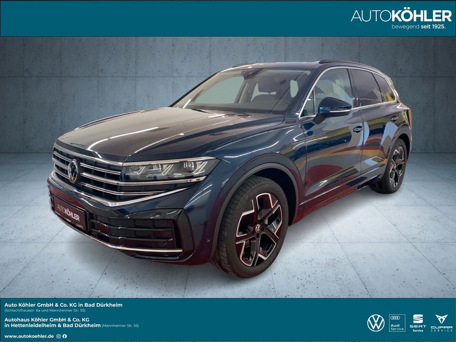 Volkswagen Touareg 3.0 TDI 4Motion Elegance -AHK-STANDHZG-