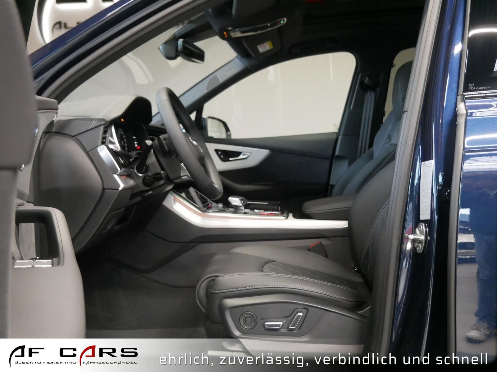 Audi Q7 50 TDI quattro S line S Sport 7 Seat Matrix