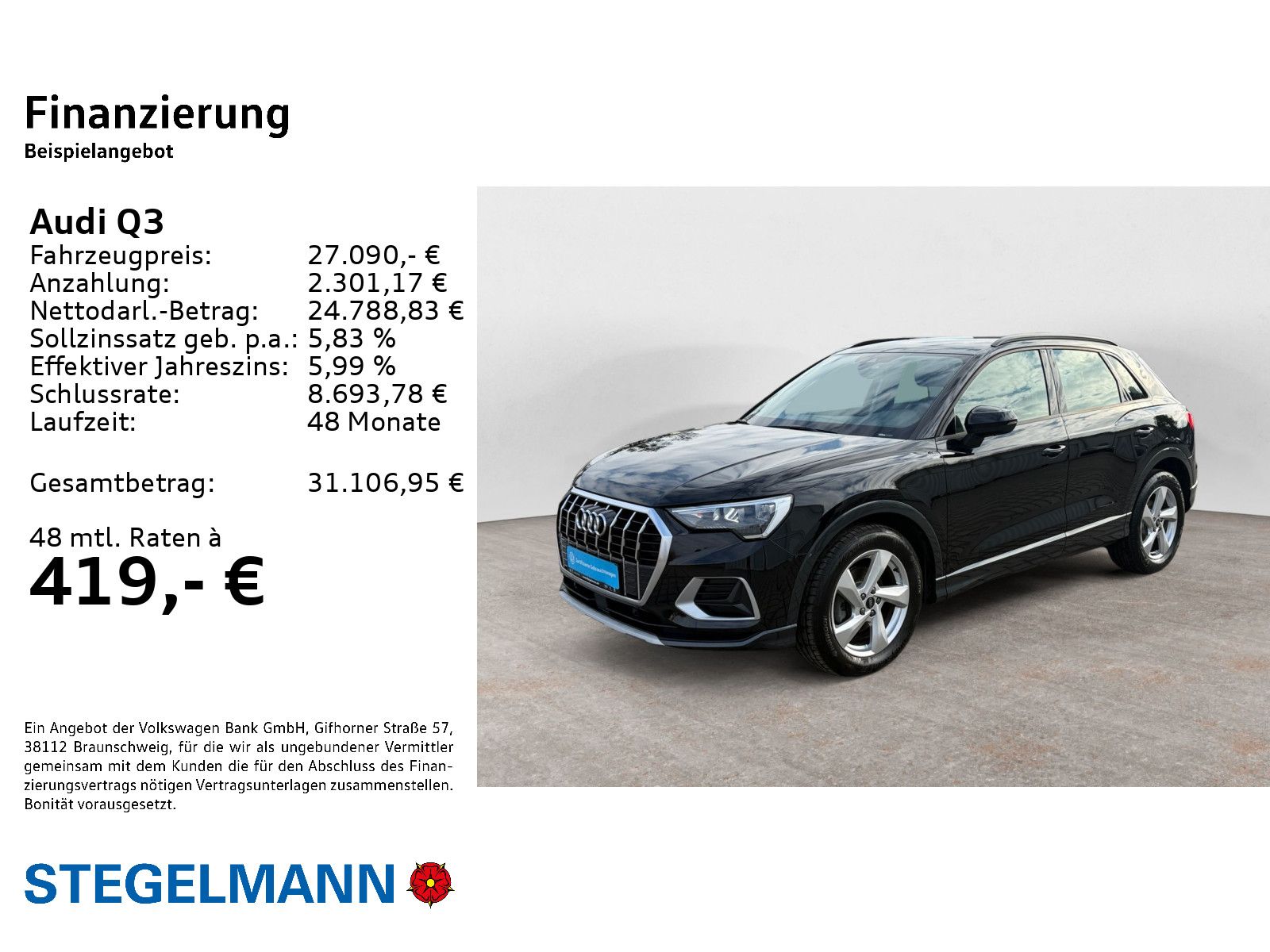 Audi Q3 35 TDI S-tronic advanced *LED*Navi*el. Heckkl