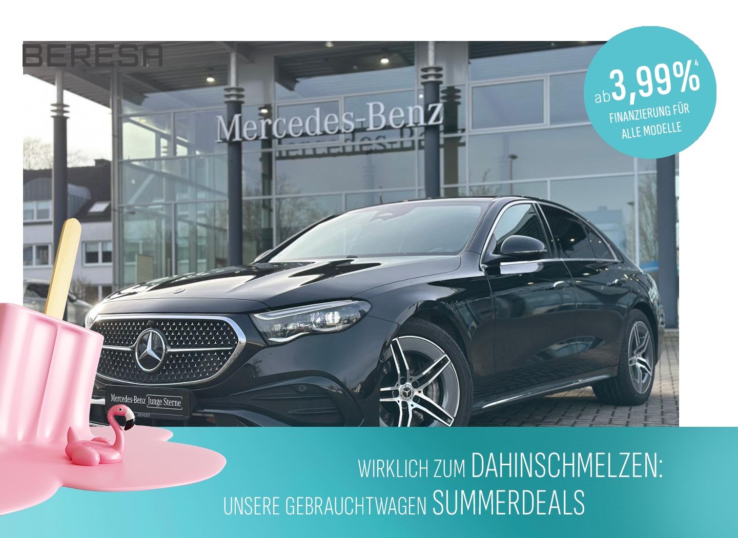 Mercedes-Benz E 450 d 4M AMG Digital Light Memory Distronic