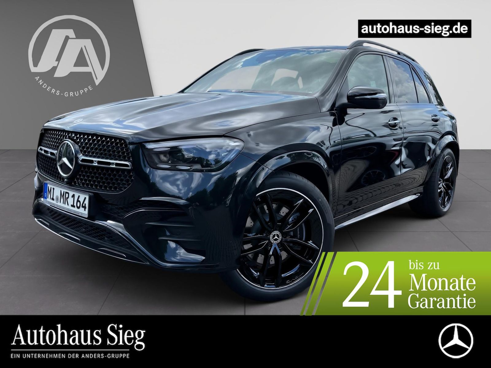 Mercedes-Benz GLE 450 d 4M +AMG+SHZ+Pano+Burmester+AHK+HUD+STH