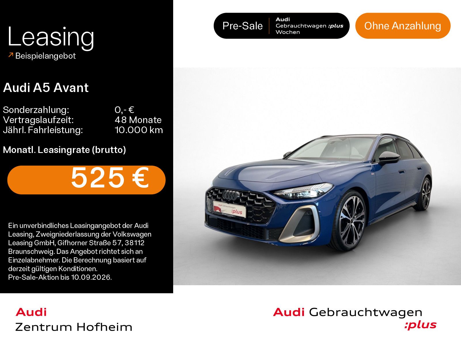 Audi A5 Avant 40 TDI qu S line edition one S tro*B&O*