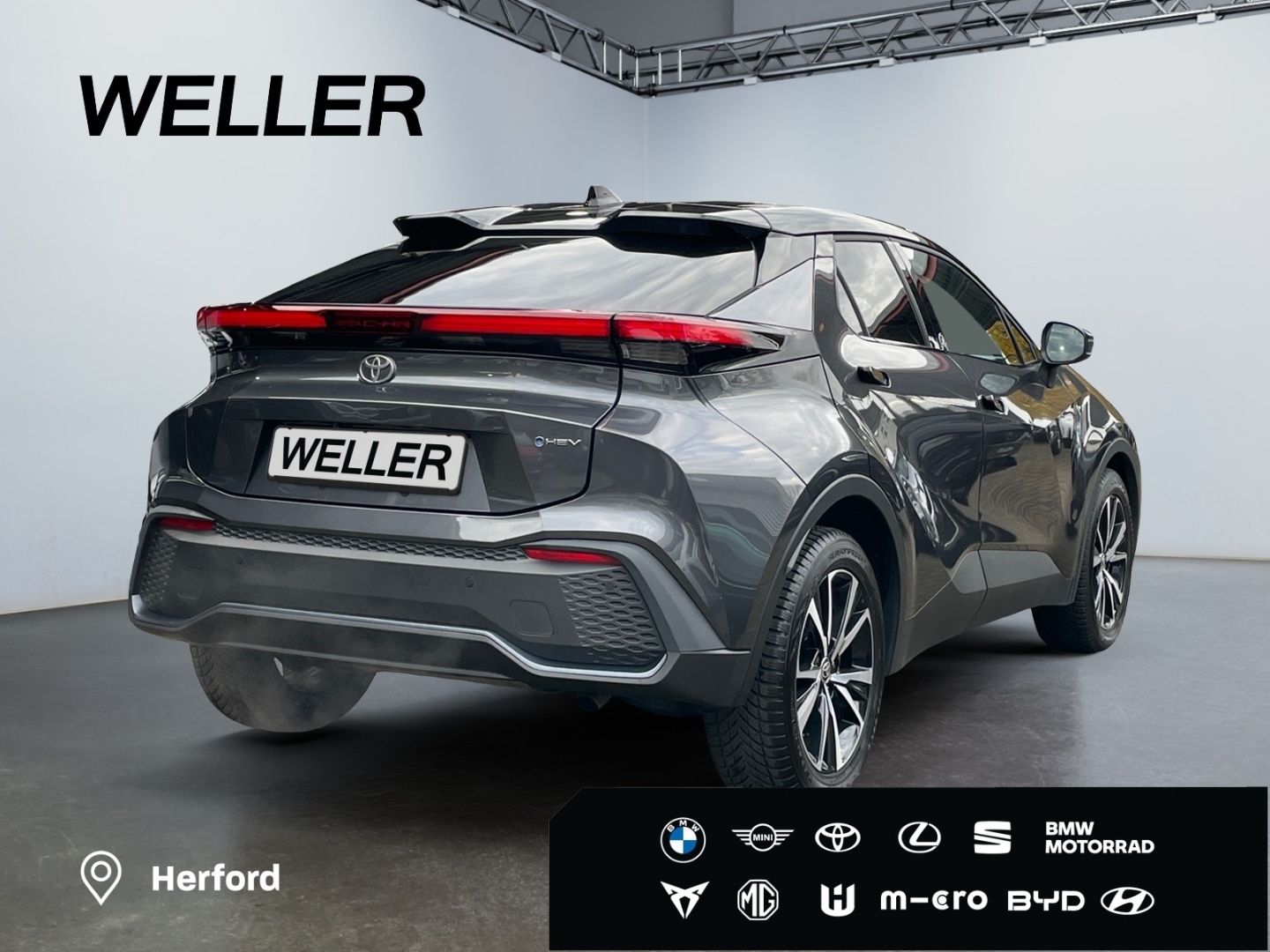 Toyota C-HR 1.8 Hybrid Teamplayer *LED*el Heck*CAM*SHZ*