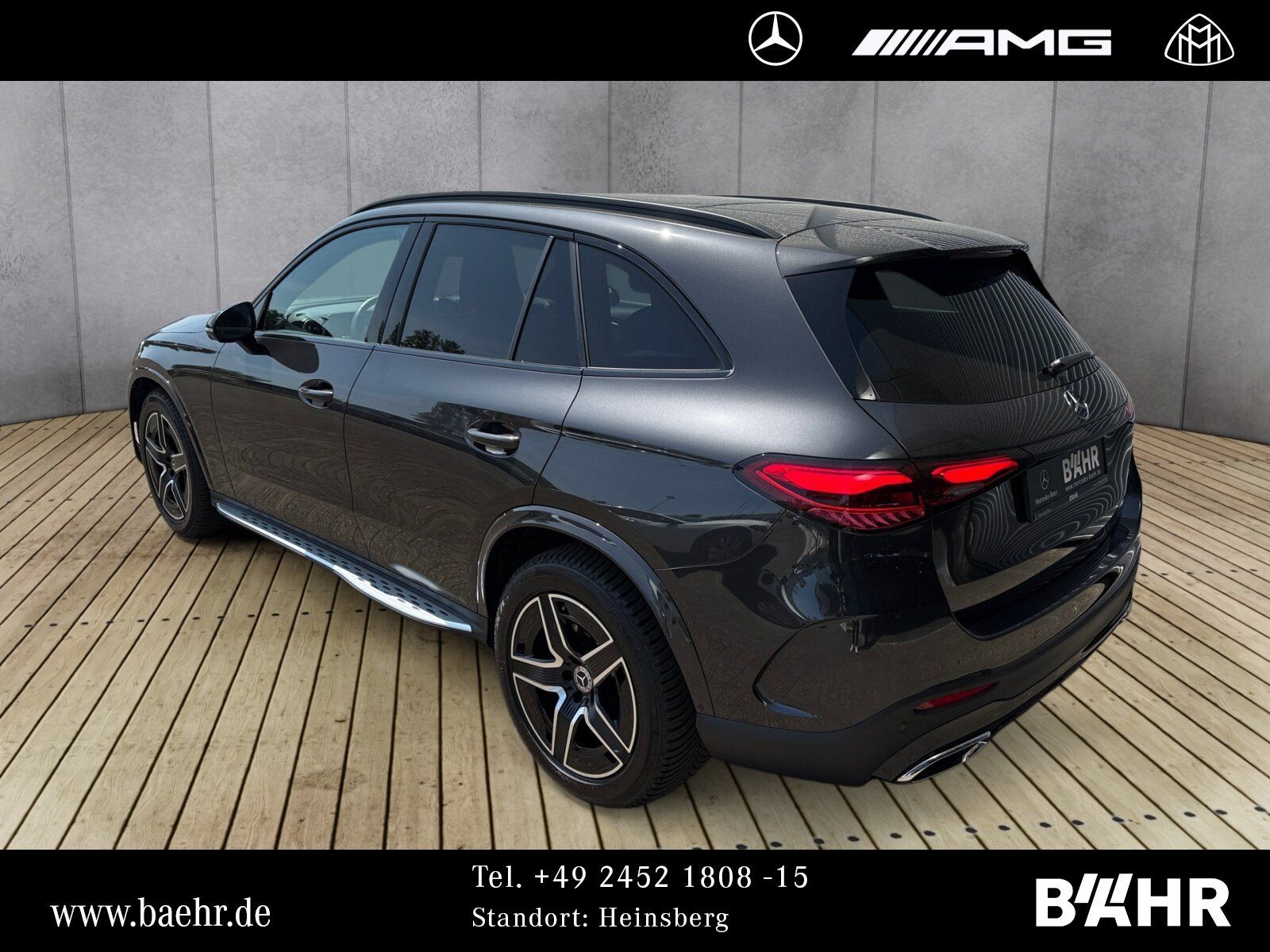 Mercedes-Benz GLC 200 d 4M AMG+Night/MBUX/LED/AHK/360°/LMR-19"