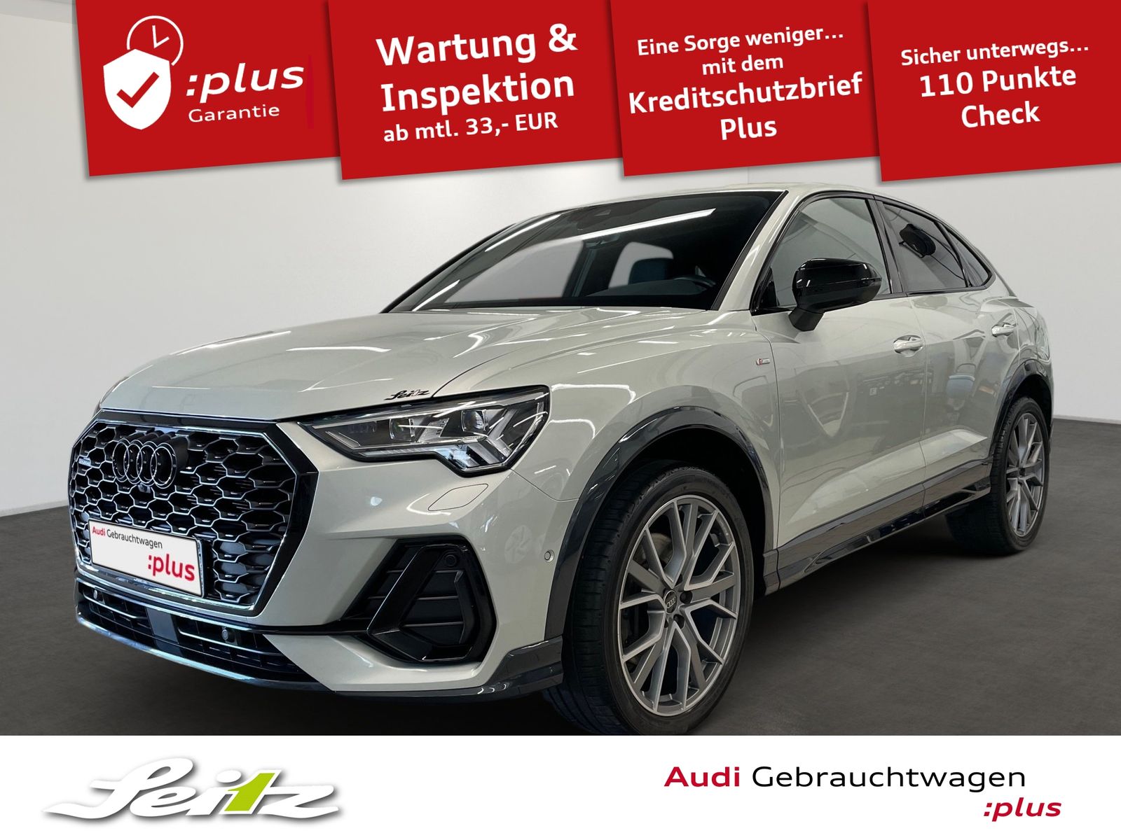 Audi Q3 Sportback 40 TDI quattro S line *AHK*STANDHZG