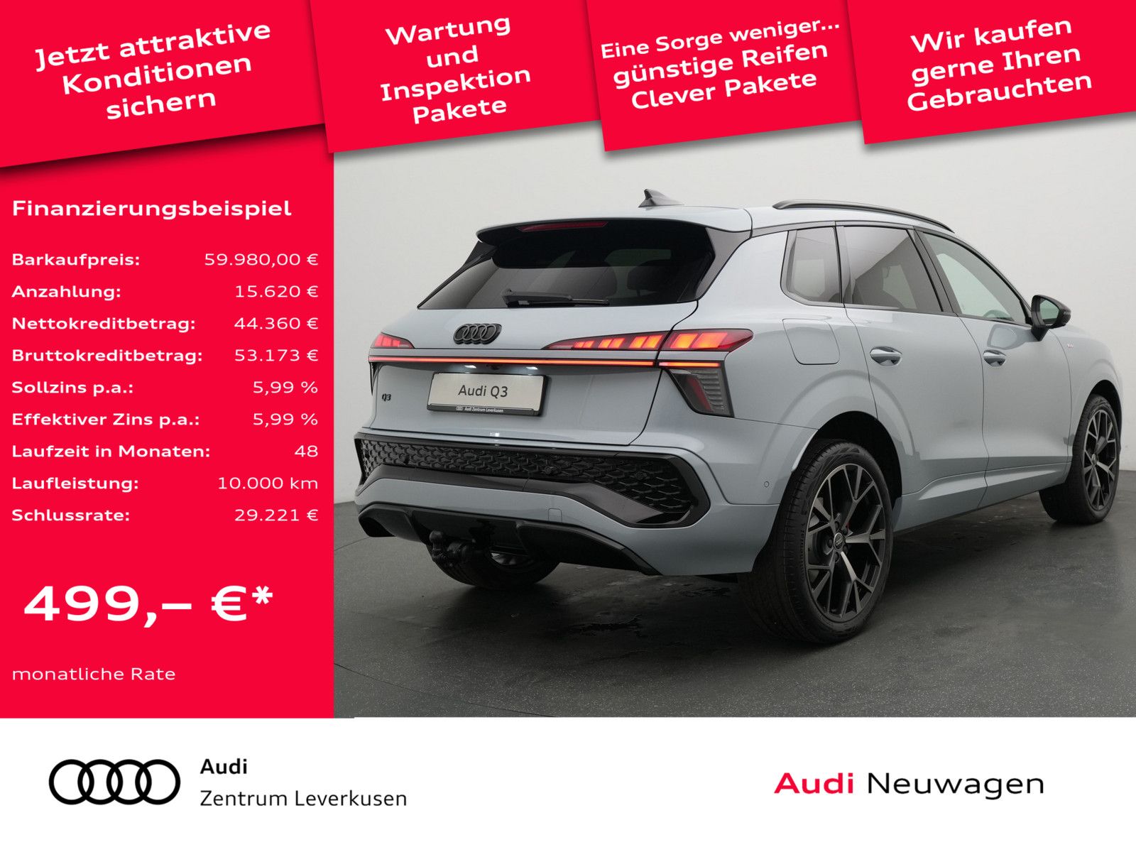 Audi Q3 S tronic S line SONOS AHK NAV PANO MATRIX HUD