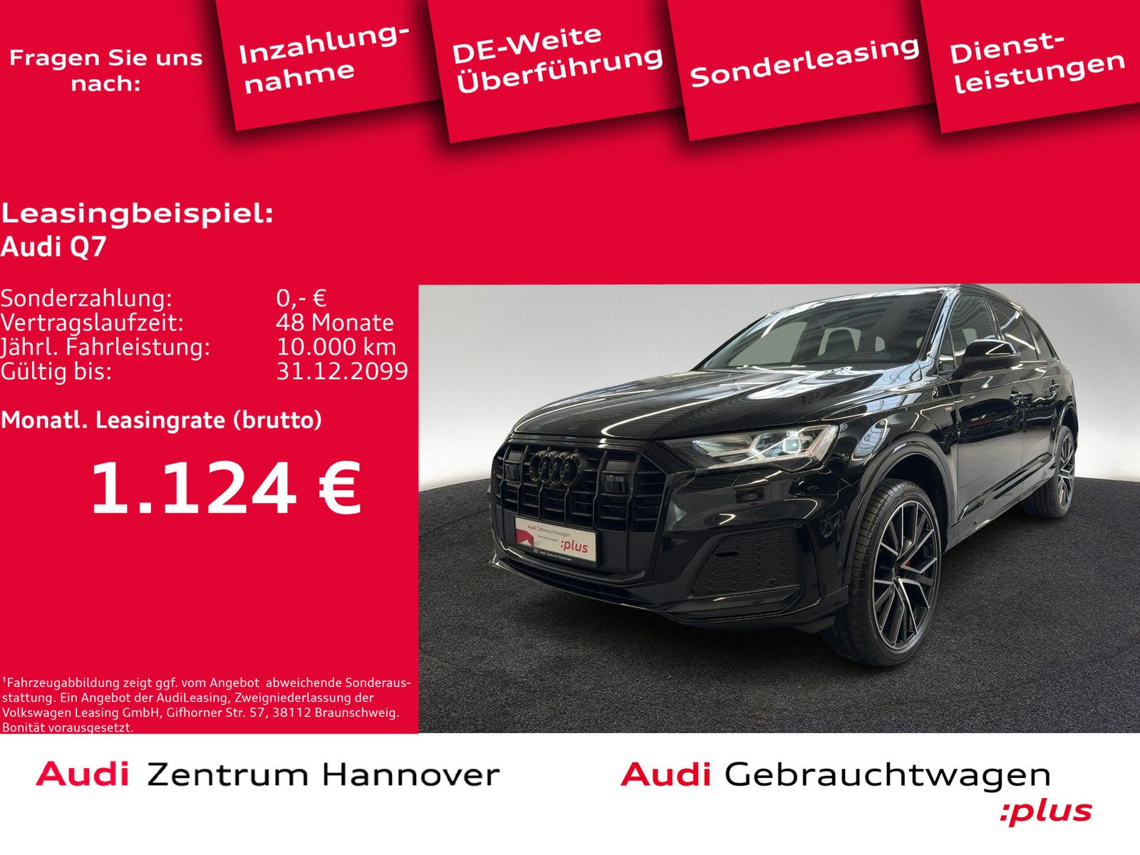 Audi Q7 50 TDI qu. S line competition plus Standh. He