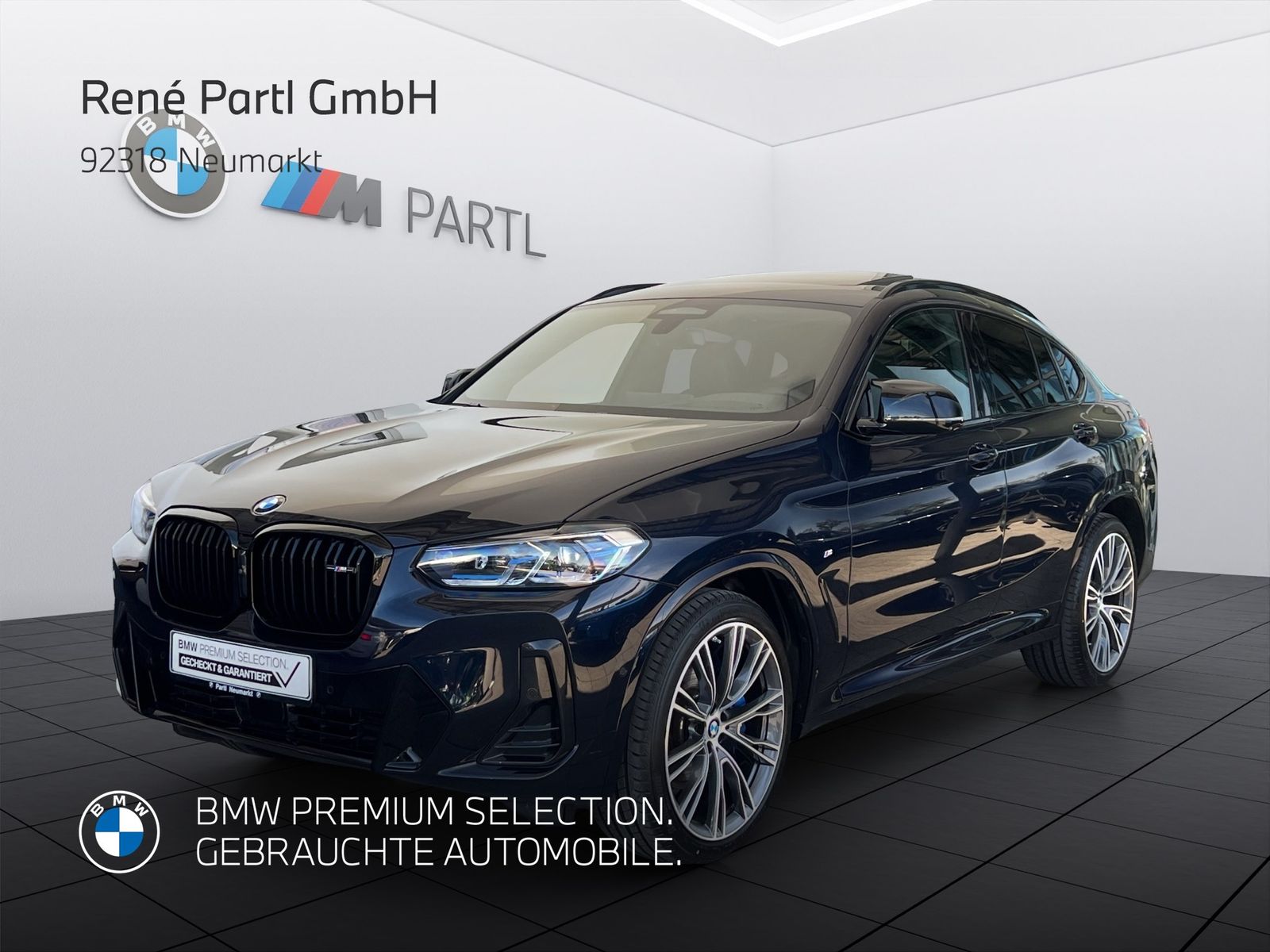 BMW X4 M40d Laser ACC 360° StHzg AHK Pano HUD