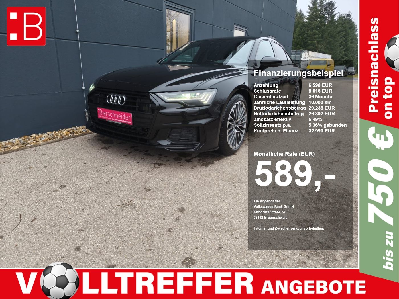 Audi A6 Lim.55 TFSI e quattro S LINE BANG OLUFSEN AHK