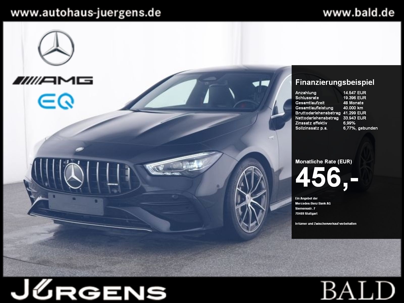 Mercedes-Benz CLA 35 AMG 4M Coupé - Samsaru's Car Outlet