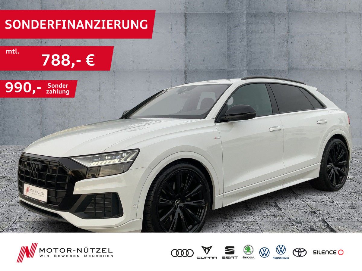 Audi Q8 50 TDI S-LINE MATRIX+NAVI+B&O+DVD+ACC+AHK+23"