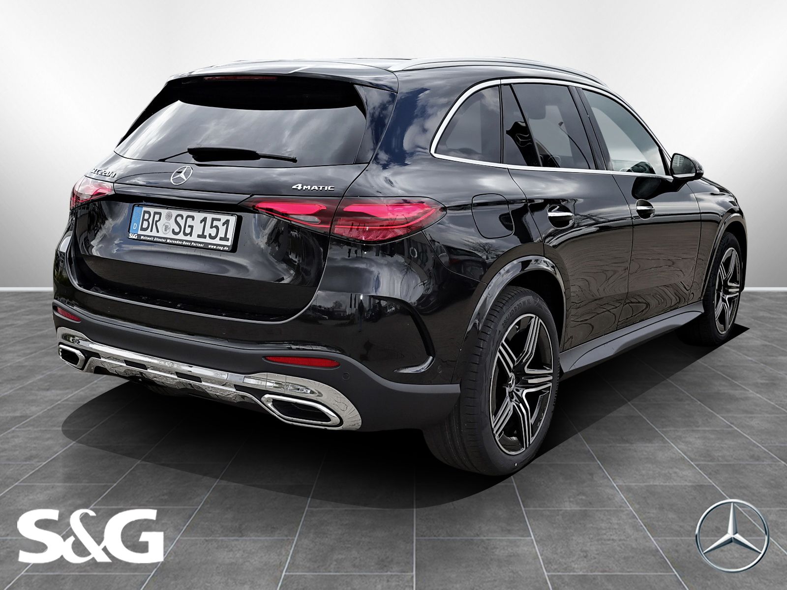 Mercedes-Benz GLC 220 d 4M AMG Leder Grau+Pano+AHK+Distronic