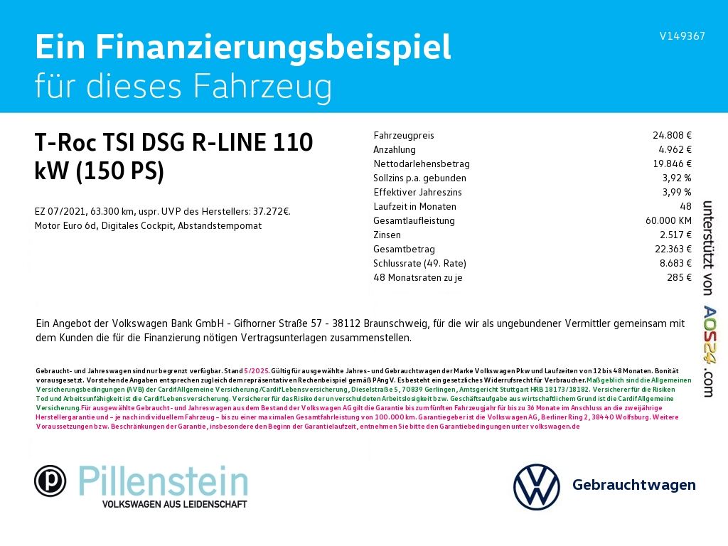 Volkswagen T-Roc TSI DSG R-LINE - Samsaru's Car Outlet