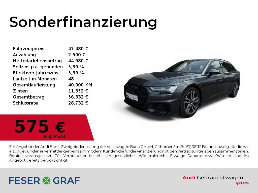 Audi A6 Avant S line 50 TFSI e B&O/Pano/AZV/HD-Matrix