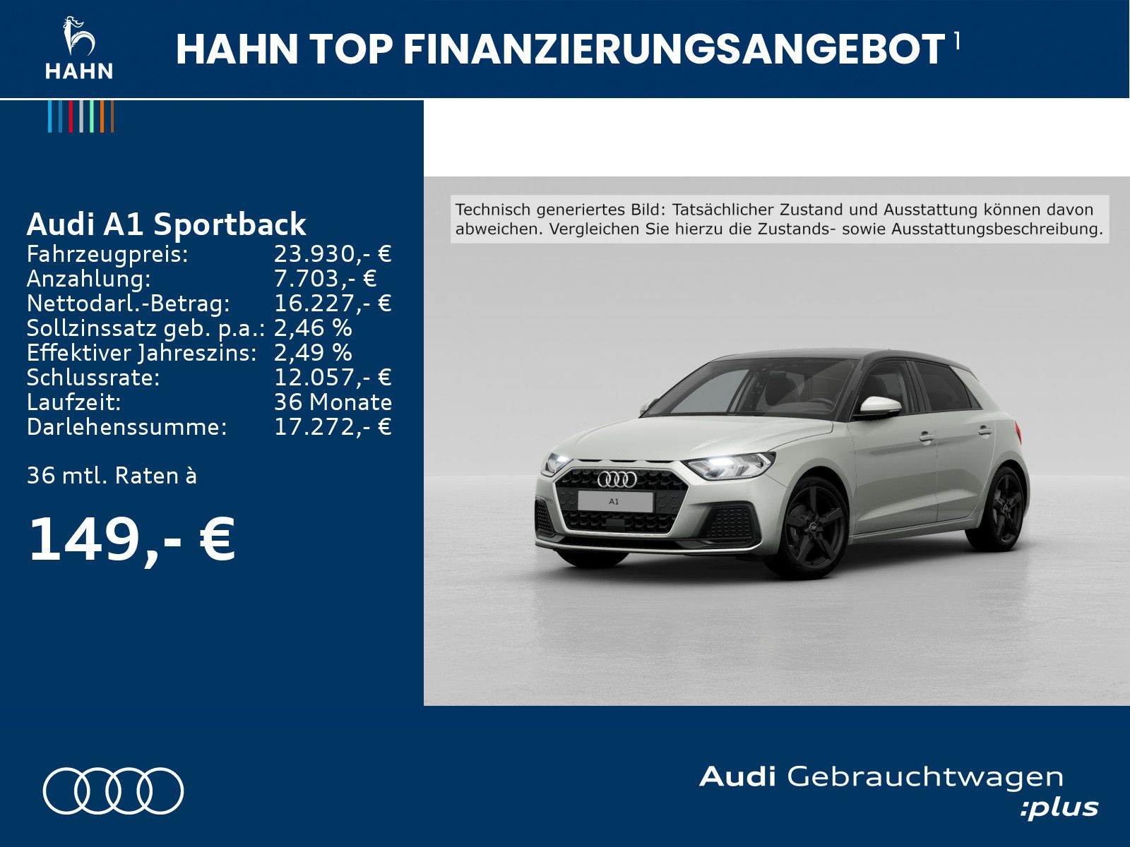 Audi A1 Sportback advanced 25TFSI S tronic - Samsaru's Car Outlet