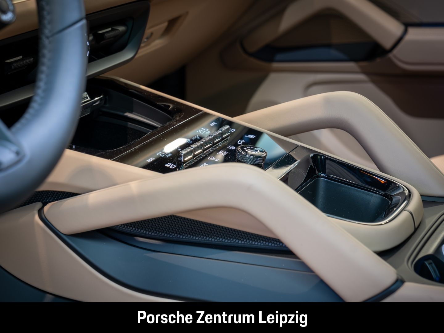 Porsche Cayenne E-Hybrid Dunkelolive Massage Sportabgas