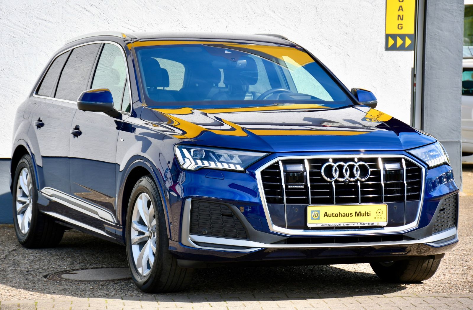 Audi Q7 45TDI qu 7Sitz S line HuD ACC MARTIX AHK 360°