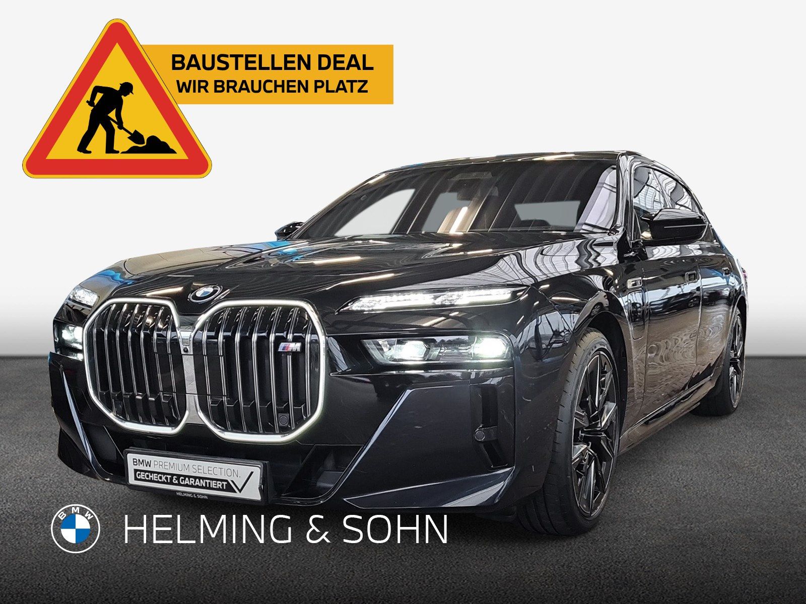 BMW M760e xDrive Limousine B&W Surround Massage AHK 