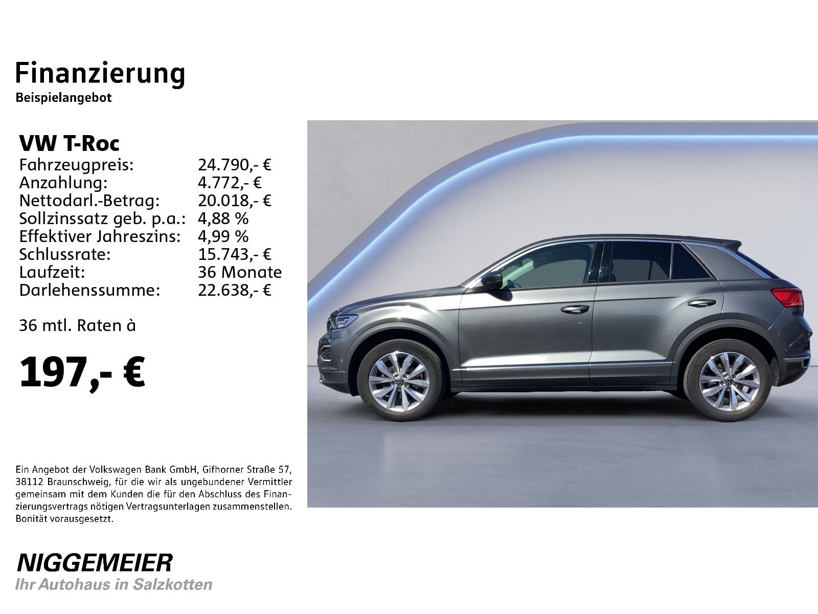 Volkswagen T-Roc 1.5TSI DSG STYLE - Samsaru's Car Outlet