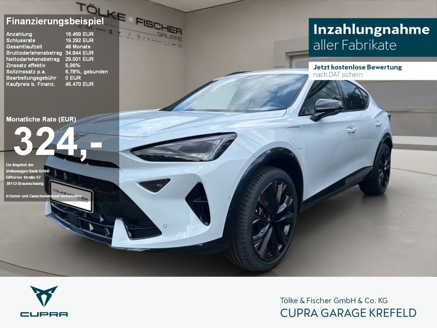 Cupra Formentor TSI 1.5 VZ DCC AHK Navi FLA LM SHZ