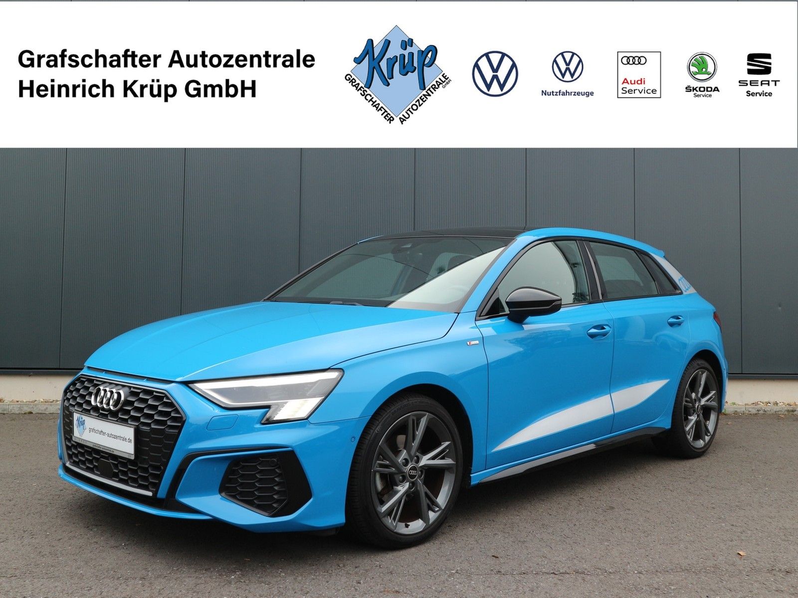 Audi A3 Sportback 30 2,0 TDI S line Matrix Pano VC