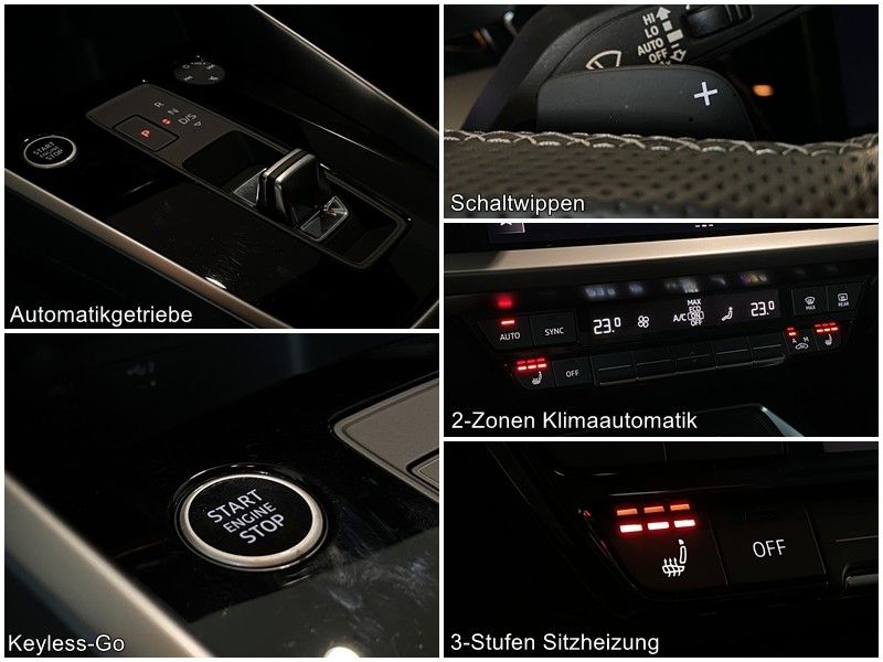 Audi A3 35 TDI S-line Int. ViCo Kamera SideA. LED ACC