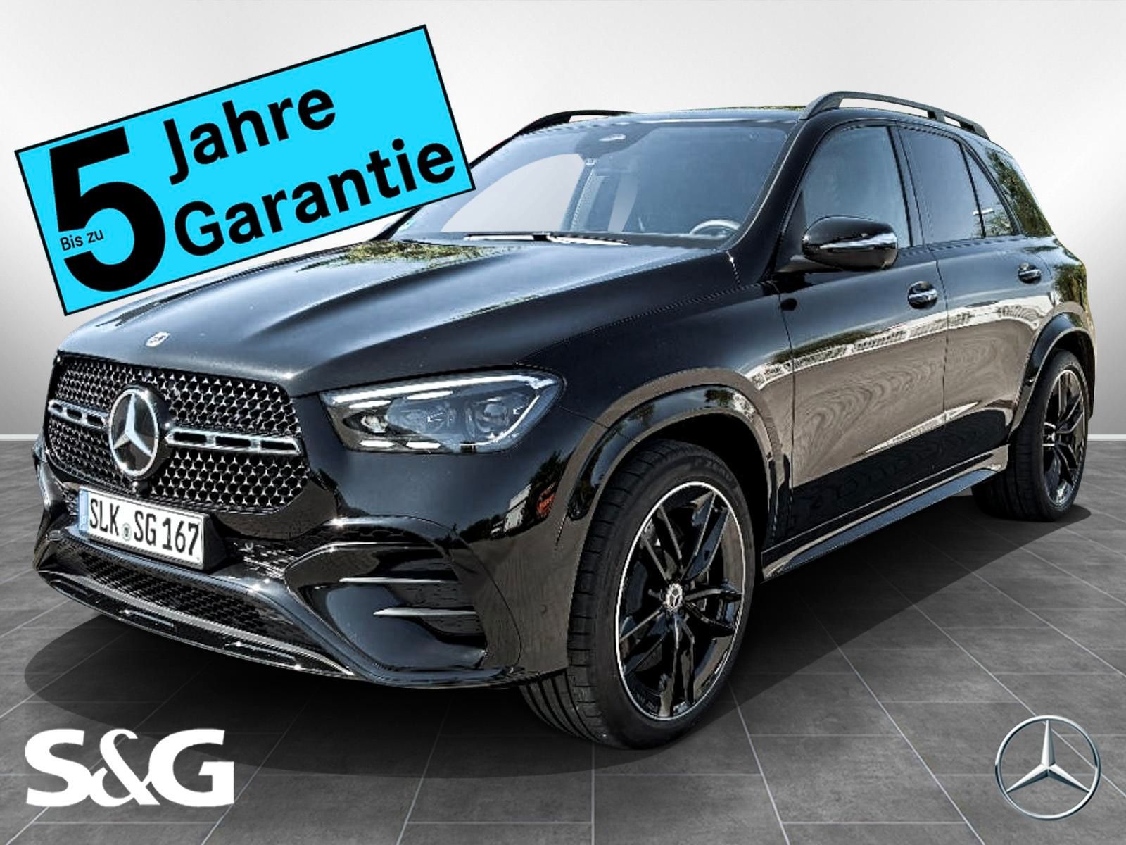 Mercedes-Benz GLE 450 d 4M AMG MBUX+360°+M-LED+AHK+Distro+HUD