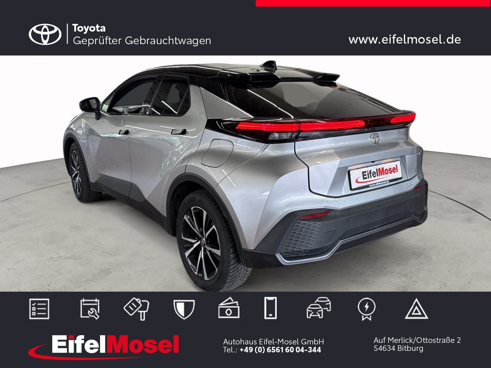 Toyota C-HR Team + Technik 15 Jahre Relax Garantie