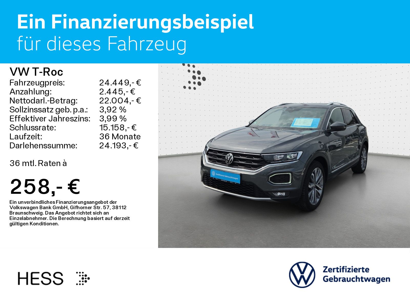 Volkswagen T-Roc 1.5 TSI DSG SPORT - Samsaru's Car Outlet