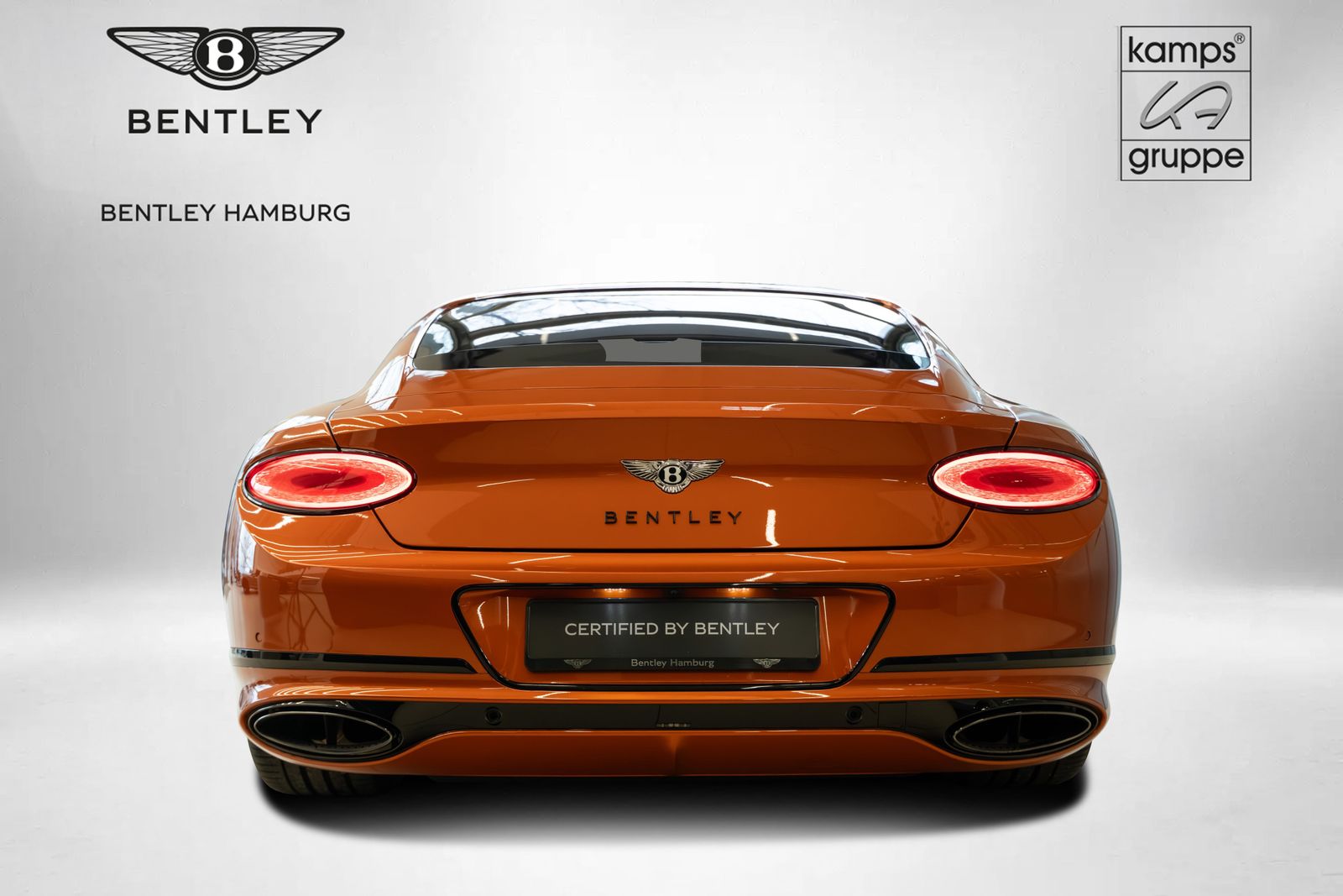 Bentley Continental GT Speed W12 Mandarin Hide Mulliner