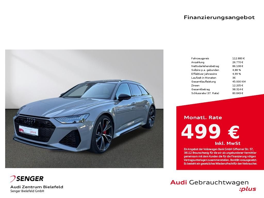 Audi RS6 Avant RS-Dynamikpaket plus 4.0 TFSI quattro