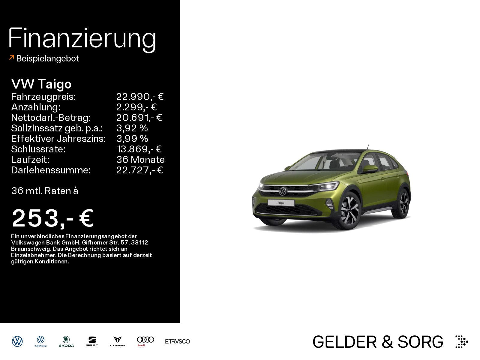 Volkswagen Taigo Style 1.0 TSI - Samsaru's Car Outlet