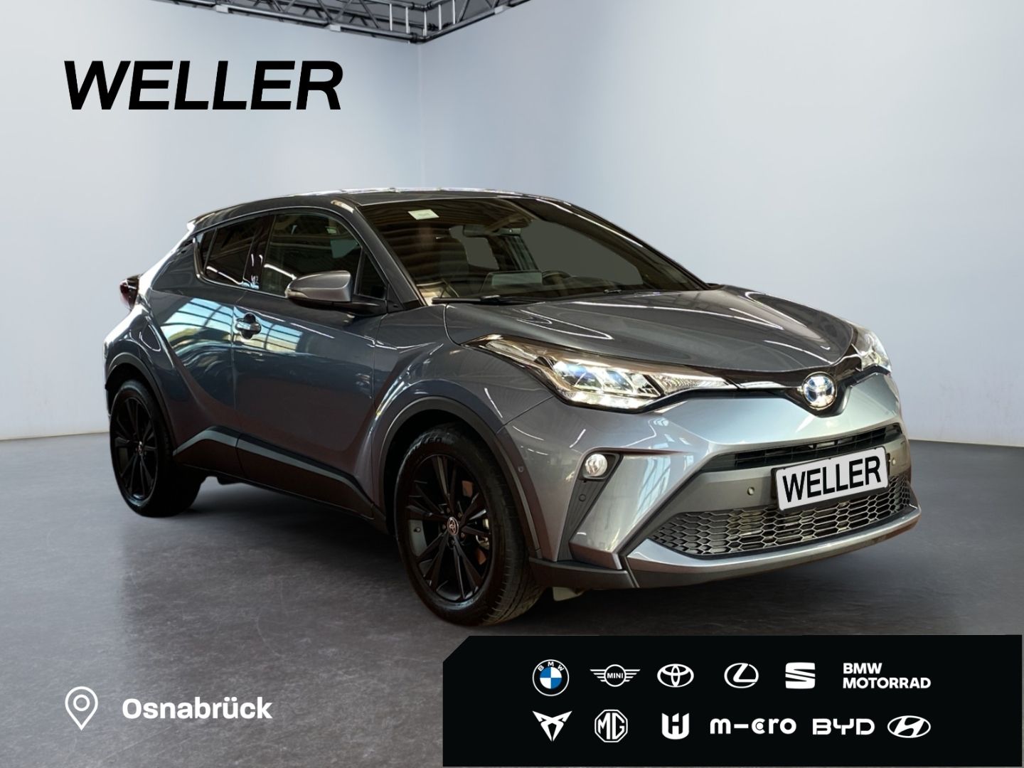 Toyota C-HR 2.0 Hybrid Team D *LED*ACC*CarPlay*CAM*SHZ*