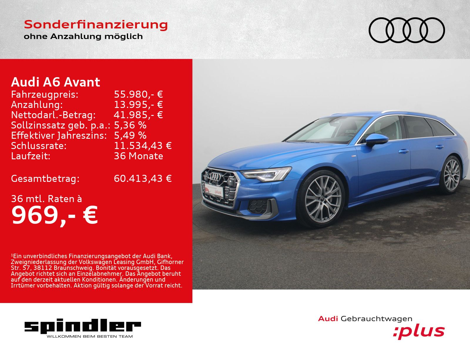 Audi A6 Avant S-Line 50TDI quattro / Standh, AHK, LED