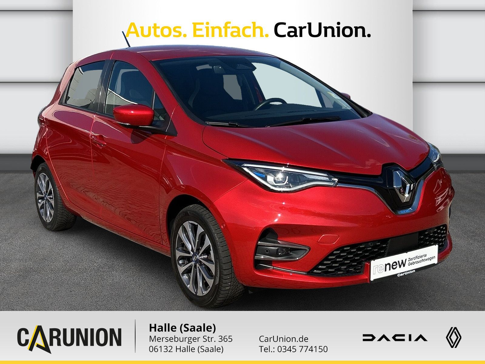 Renault ZOE INTENS R135 Z.E. 50 - Samsaru's Car Outlet
