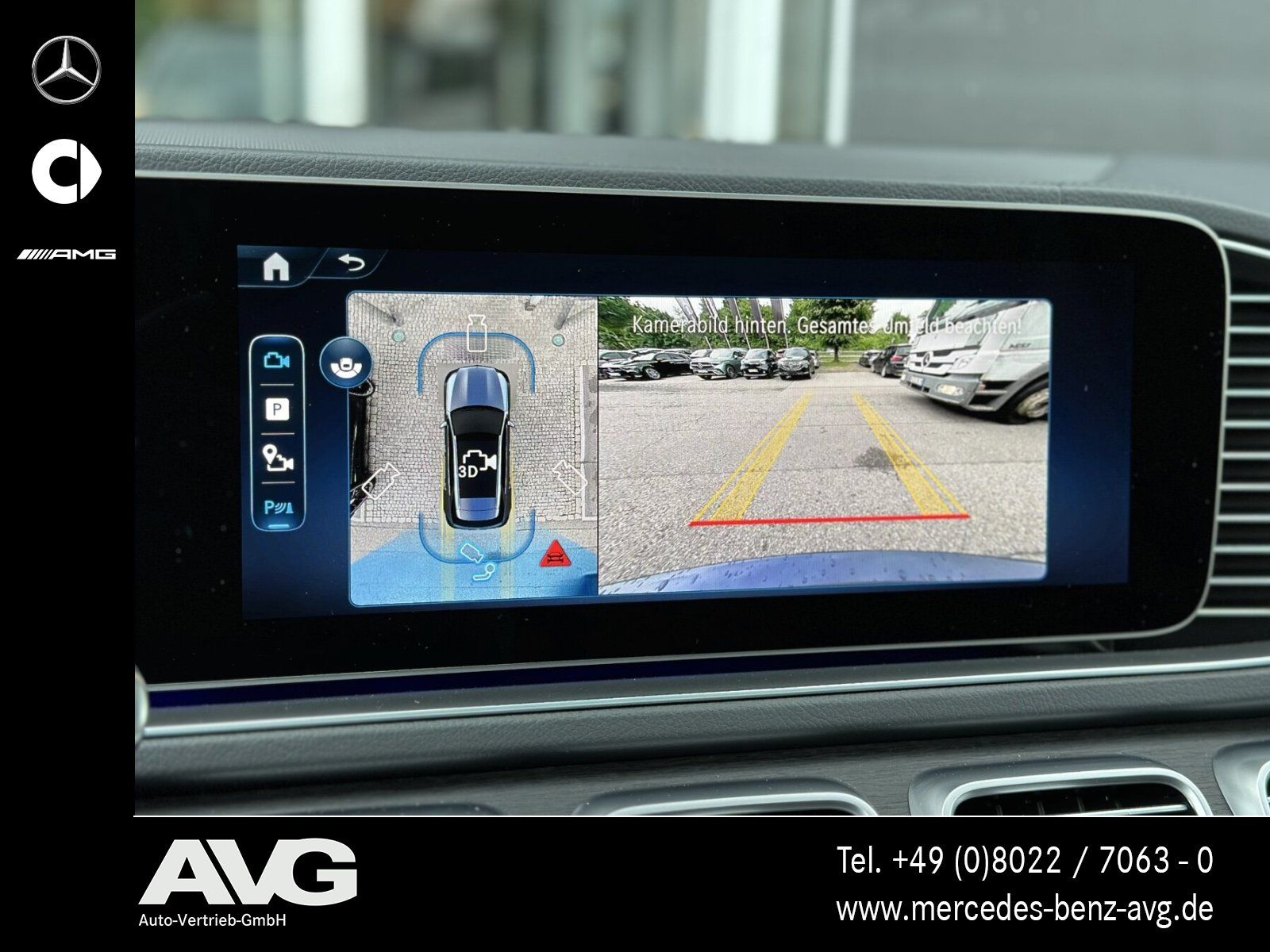 Mercedes-Benz GLE 450 d 4M AMG Pano HuD Stndhzg AHK Air 360°