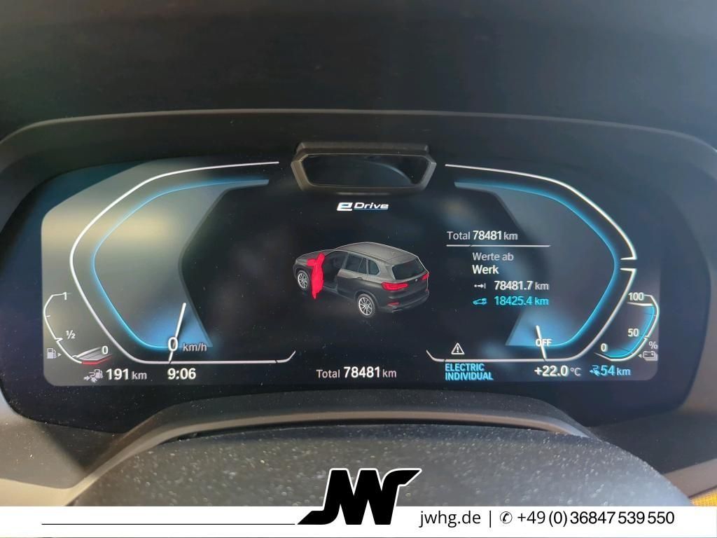 BMW X5 xDrive 45 e|LiveCockpProf|ACC|Memo|360°|Leder
