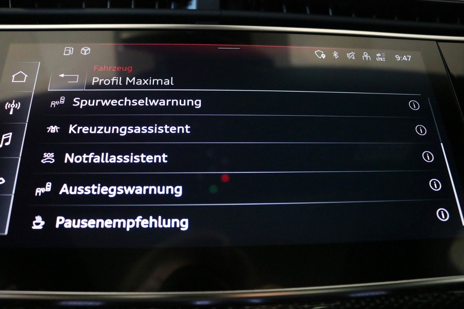 Audi Q7 S-Line competition plus Luft HUD Laser 7-Sitz
