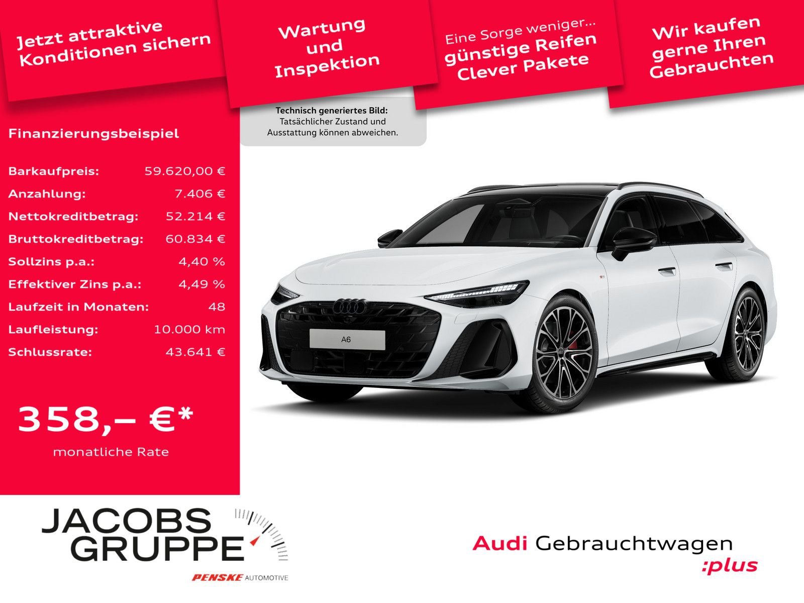 Audi A6 Avant TFSI quattro S line*UPE104*Pano*OLED*Hu
