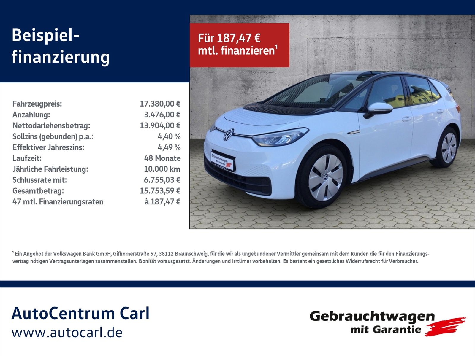 Volkswagen ID.3 City Pure Performance 110kW - Samsaru's Car Outlet