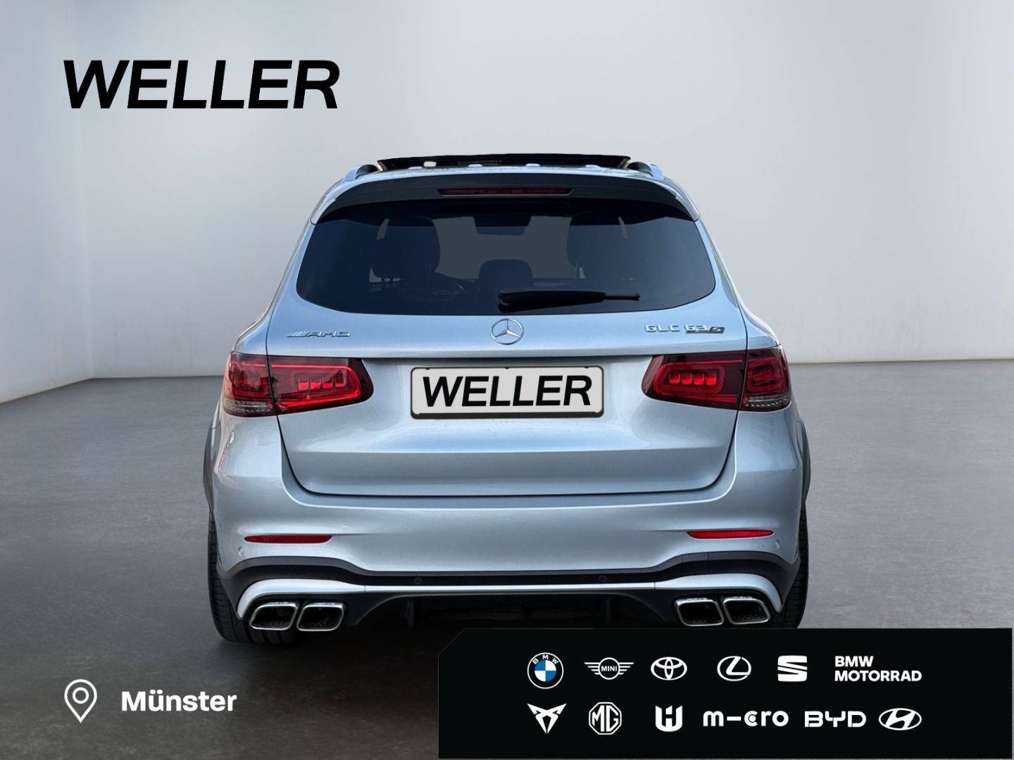 Mercedes-Benz GLC 63 AMG S 4M+ S-Shift 9G *LED*Burmes*Pano*360