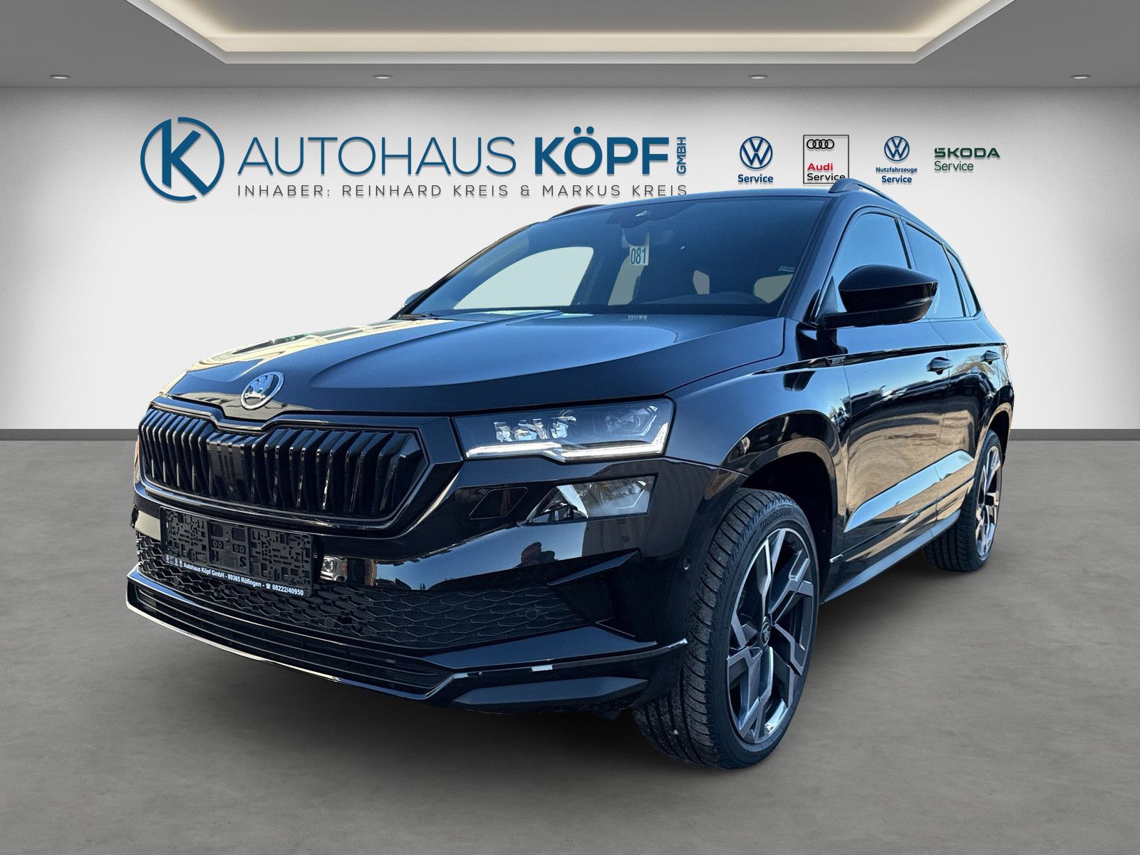 Skoda Karoq Sportline 4x4TDI AHK LED Matrix Gar. 360 G