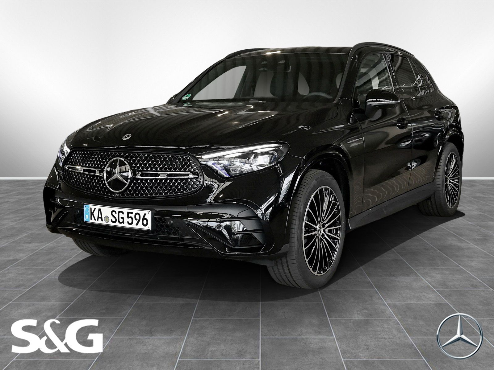 Mercedes-Benz GLC 300 d 4M AMG Multikontursit+Standhz+AHK+Pano